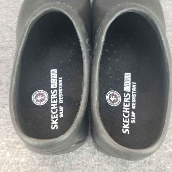 ✅SKETCHERS Work Oswald-Clara Womens 6 Slip-Resistant Work Clog Comfort Foam shoe - Picture 4 of 10